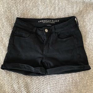Black American Eagle Shorts